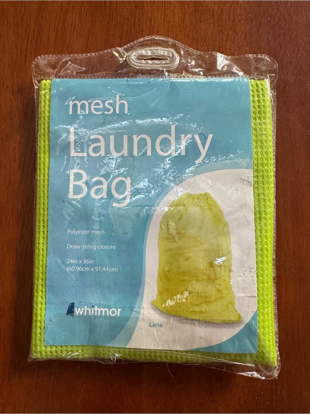New Extra Large Mesh Laundry Bag Drawstring Lime Home College Camping